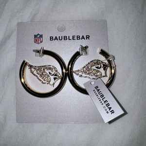 gold brand new cardinal earrings